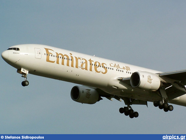 A6-EMV, Boeing 777-300, Emirates