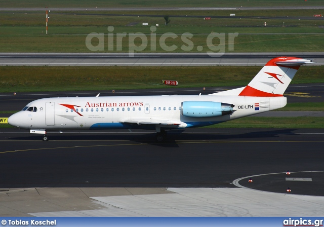 OE-LFH, Fokker 70, Austrian Arrows (Tyrolean Airways)