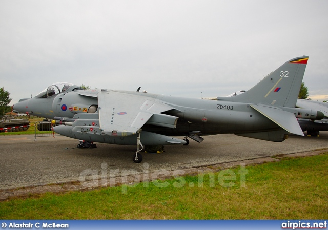 ZD403, British Aerospace Harrier-GR.9A, Royal Air Force