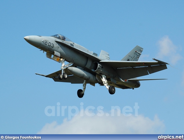 C.15-45, Boeing (McDonnell Douglas) EF-18-A+ Hornet, Spanish Air Force