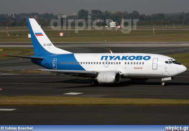EI-CDD, Boeing 737-500, Pulkovo