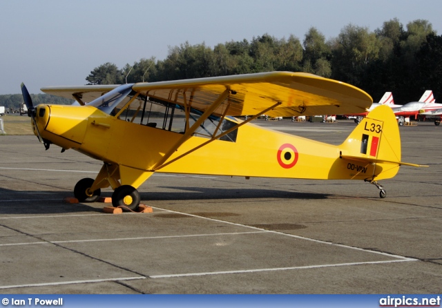 OO-VIW, Piper L-18-C Super Cub, Private