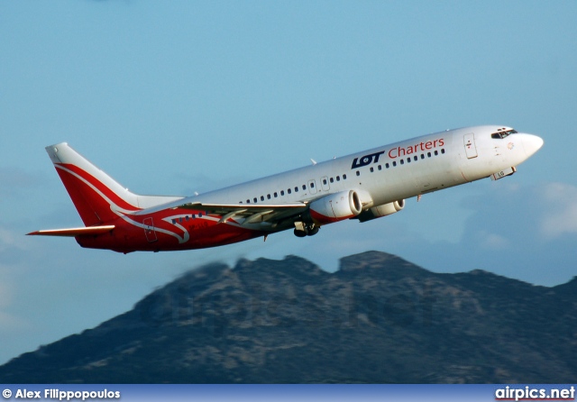 SP-LLG, Boeing 737-400, LOT Charters