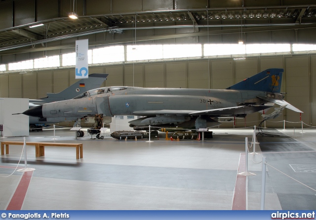 38-34, McDonnell Douglas F-4-F Phantom II, German Air Force - Luftwaffe
