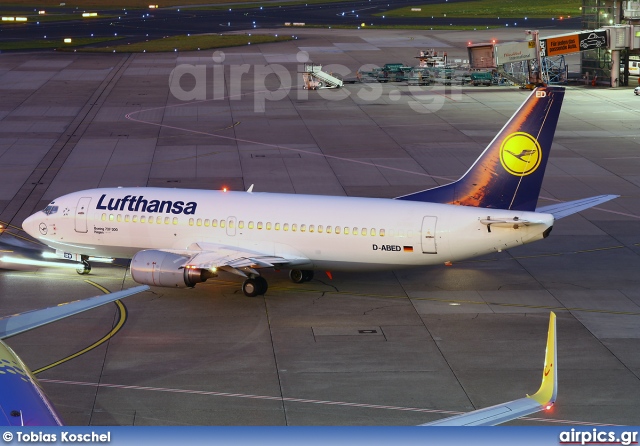 D-ABED, Boeing 737-300, Lufthansa