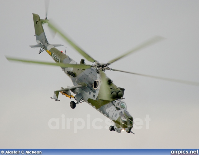 0981, Mil Mi-24-V, Czech Air Force