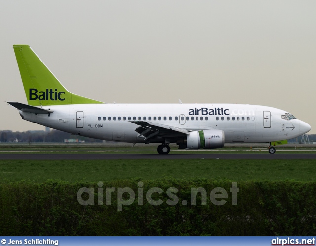 YL-BBM, Boeing 737-500, Air Baltic