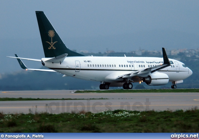 HZ-MF1, Boeing 737-700/BBJ, Kingdom of Saudi Arabia