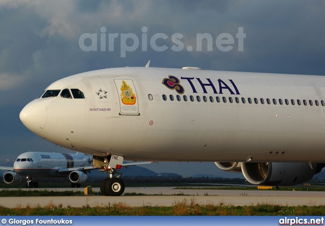 HS-TNE, Airbus A340-600, Thai Airways