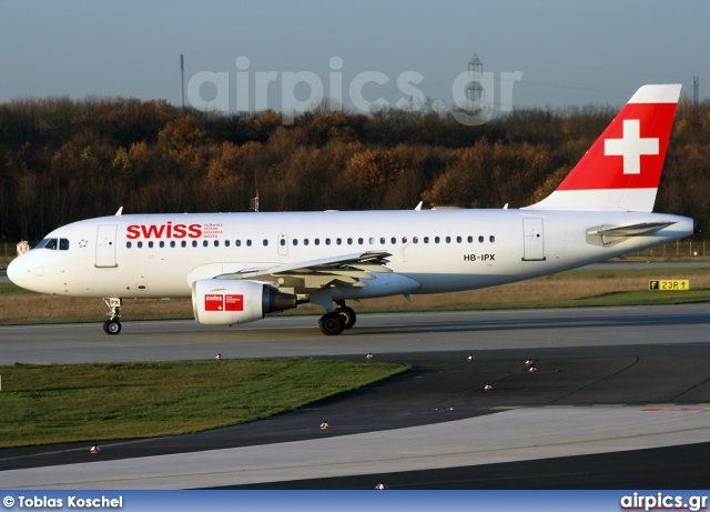 HB-IPX, Airbus A319-100, Swiss International Air Lines