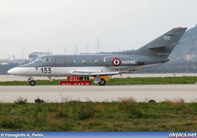 133, Dassault Falcon-10MER, French Navy - Aviation Navale