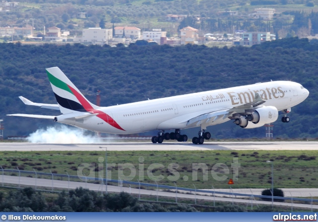 A6-ERI, Airbus A340-500, Emirates