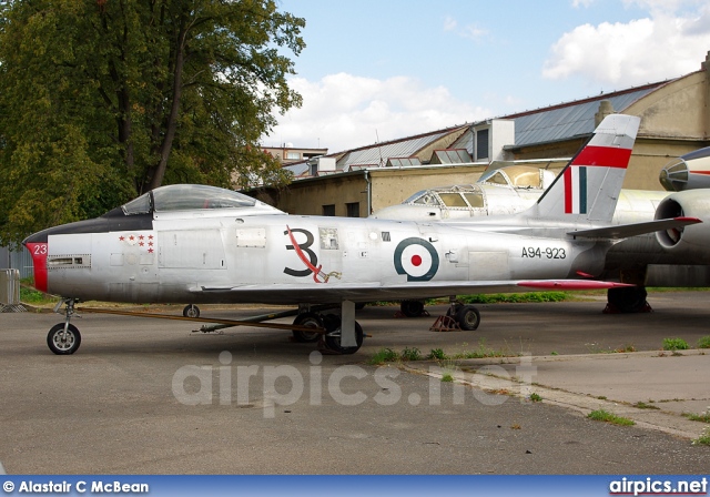 A94-923, CAC CA-27 Sabre-Mk31, Royal Australian Air Force