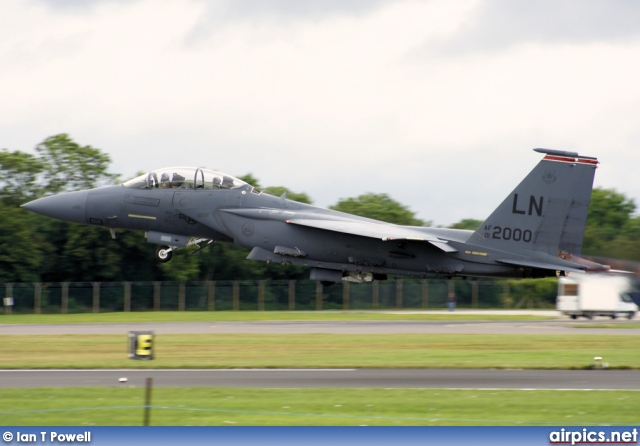 01-2000, Boeing (McDonnell Douglas) F-15-E Strike Eagle, United States Air Force