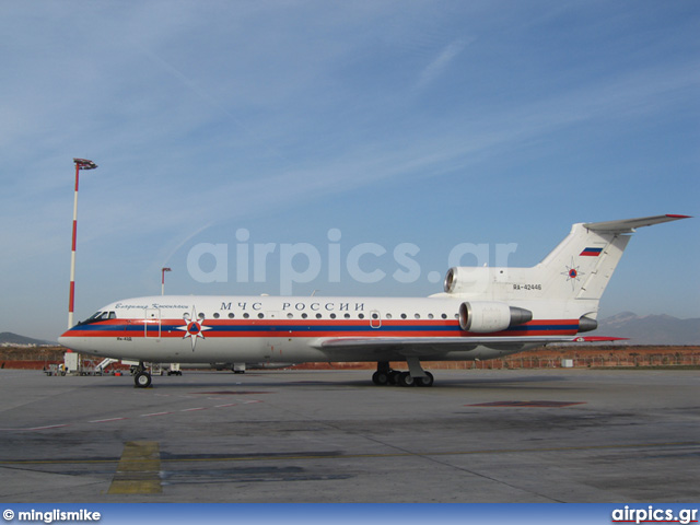 RA-42446, Yakovlev Yak-42-D, EMERCOM