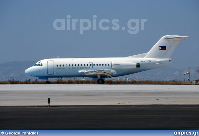 RP-1250, Fokker F28-3000 Fellowship, Republic of the Philippines