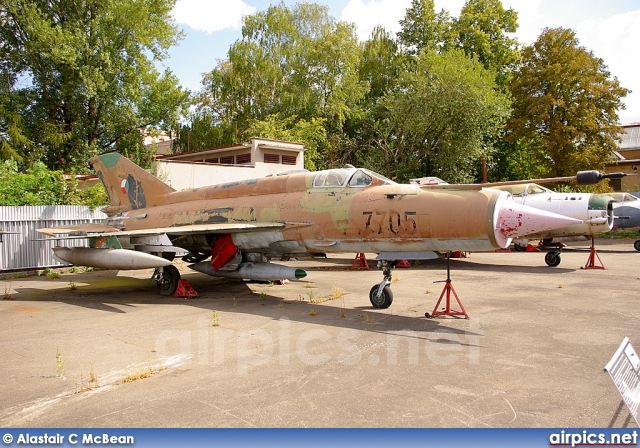 7705, Mikoyan-Gurevich MiG-21-MF, Czech Air Force