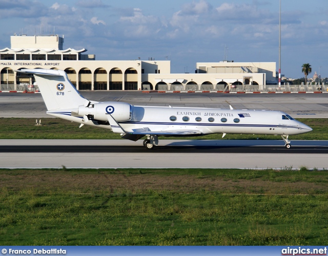 678, Gulfstream V, Hellenic Air Force