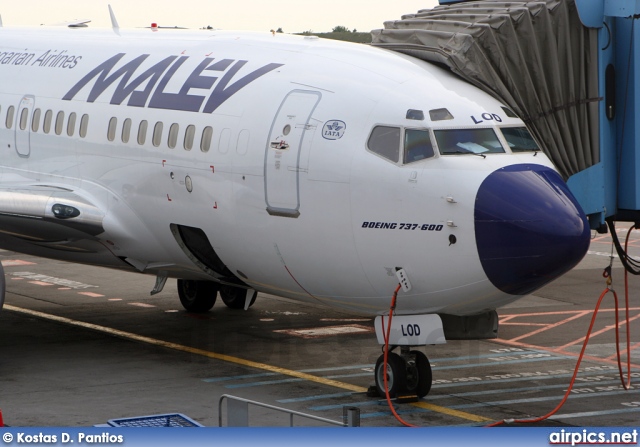 HA-LOD, Boeing 737-600, MALEV Hungarian Airlines