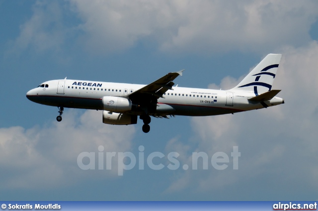 SX-DVS, Airbus A320-200, Aegean Airlines