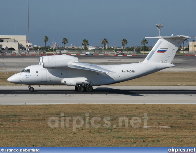 RA-74048, Antonov An-74-D, 2nd Sverdlovsk Air Enterprise