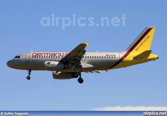 D-AGWB, Airbus A319-100, Germanwings