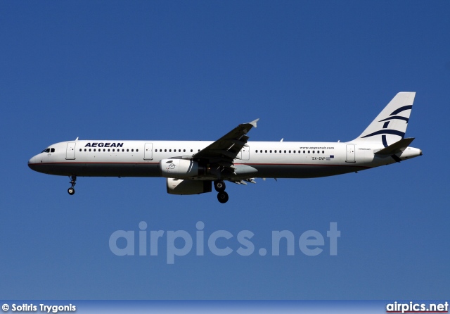 SX-DVP, Airbus A321-200, Aegean Airlines