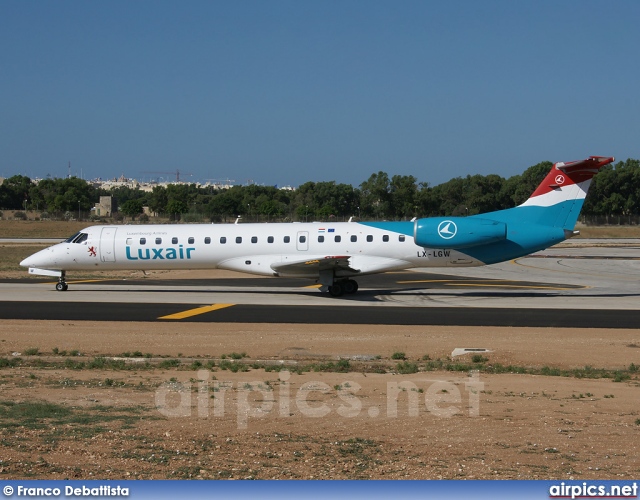 LX-LGW, Embraer ERJ-145-LU, Luxair