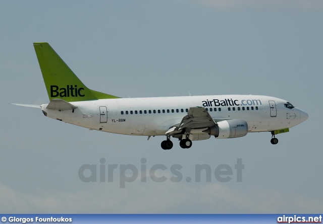 YL-BBM, Boeing 737-500, Air Baltic