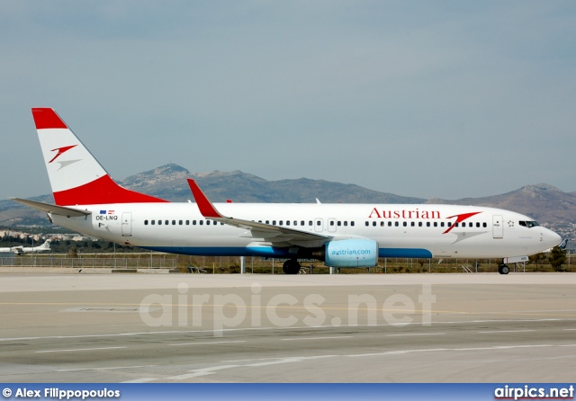 OE-LNQ, Boeing 737-800, Austrian