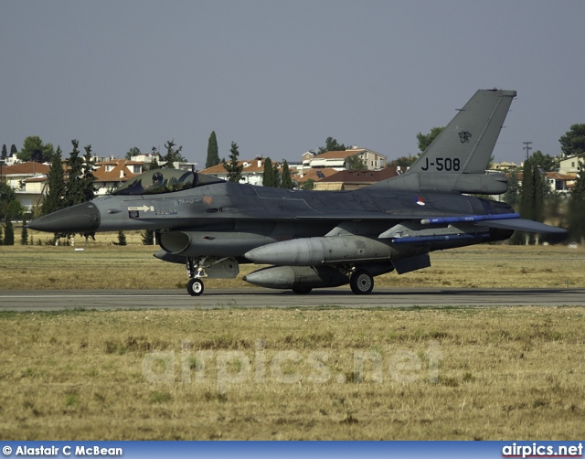 J-508, Lockheed F-16-AM Fighting Falcon, Royal Netherlands Air Force