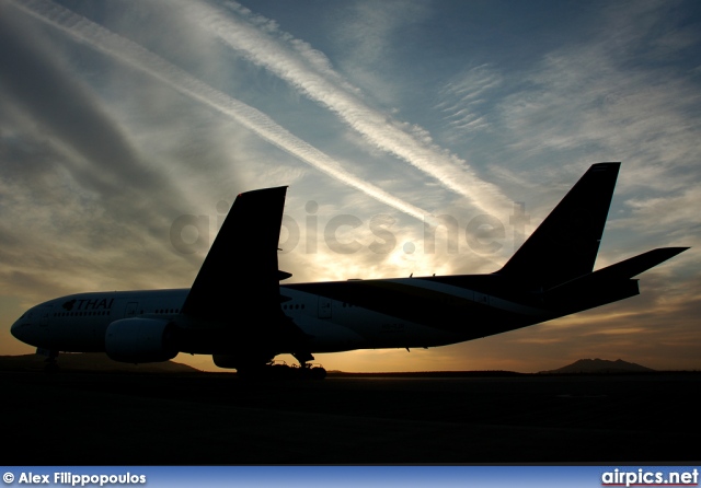 HS-TJR, Boeing 777-200ER, Thai Airways
