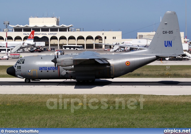 CH-05, Lockheed C-130-H Hercules, Belgian Air Force