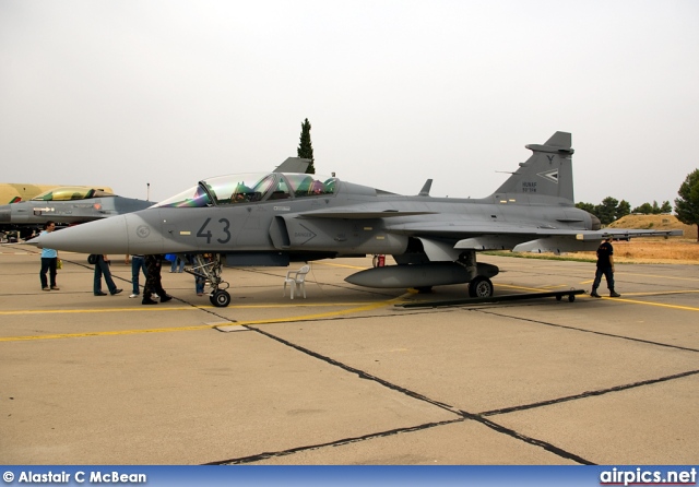 43, Saab JAS 39-D Gripen, Hungarian Air Force