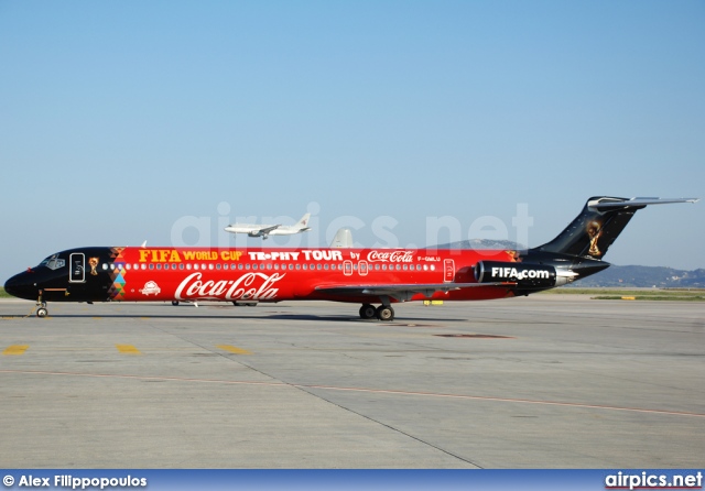 F-GMLU, McDonnell Douglas MD-83, Blue Line