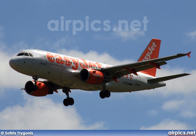 G-EZAM, Airbus A319-100, easyJet