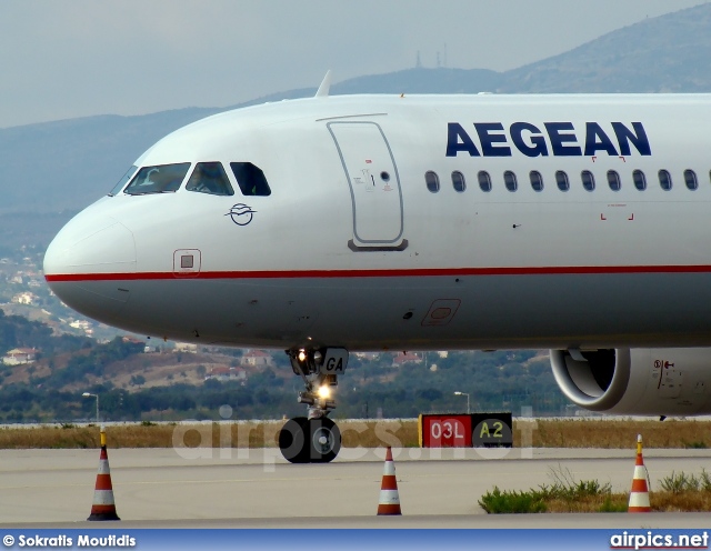 SX-DGA, Airbus A321-200, Aegean Airlines