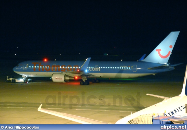 G-OBYH, Boeing 767-300ER, Thomsonfly