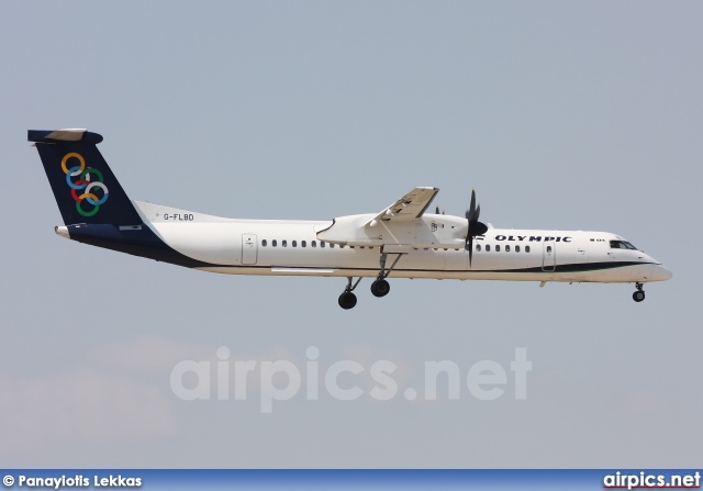 G-FLBD, De Havilland Canada DHC-8-400Q Dash 8, Olympic Air