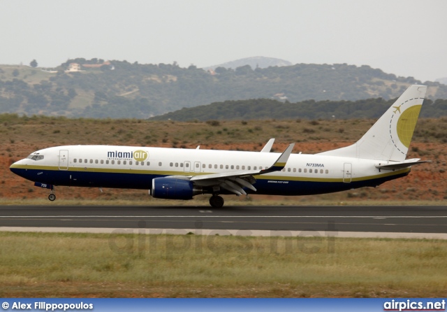 N733MA, Boeing 737-800, Miami Air