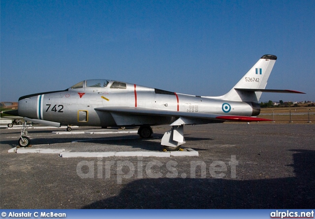 52-6743, Republic F-84-F Thunderstreak, Hellenic Air Force