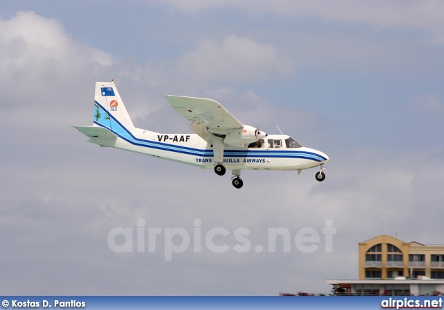 VP-AAF, Britten-Norman BN-2-B Islander II, Trans Anguilla Airways