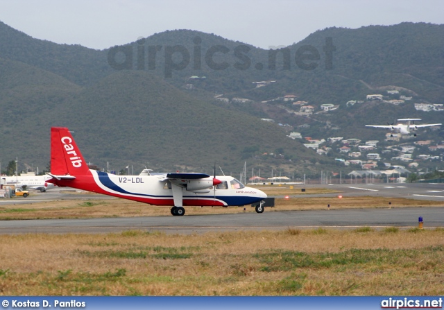 V2-LDL, Britten-Norman BN-2-A Islander, Carib Aviation