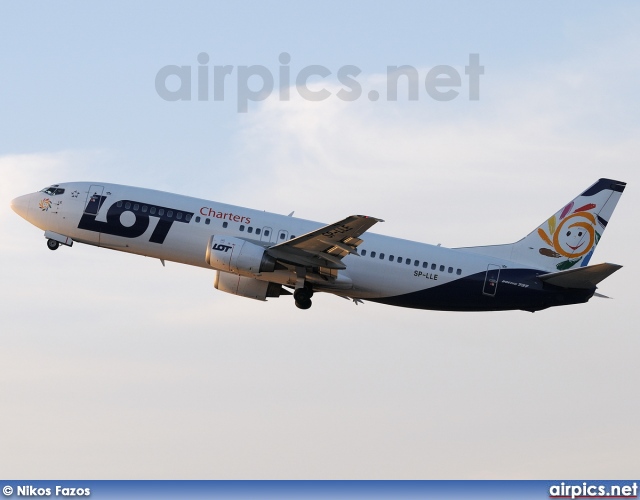 SP-LLE, Boeing 737-400, LOT Charters