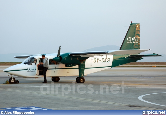 OY-CKS, Britten-Norman BN-2-B Islander II, COWI Aerial Survey