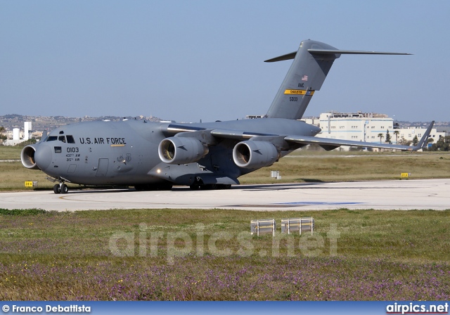 95-0103, Boeing C-17-A Globemaster III, United States Air Force
