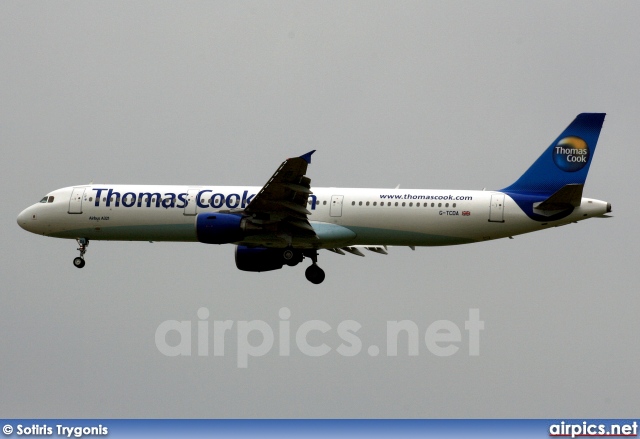 G-TCDA, Airbus A321-200, Thomas Cook Airlines