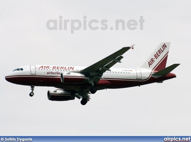 D-ABGA, Airbus A319-100, Air Berlin