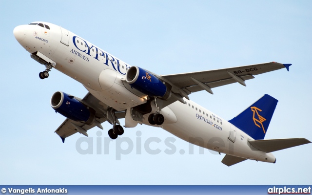 5B-DCG, Airbus A320-200, Cyprus Airways