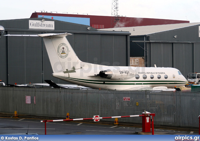 5N-AGV, Gulfstream II, Federal Republic of Nigeria